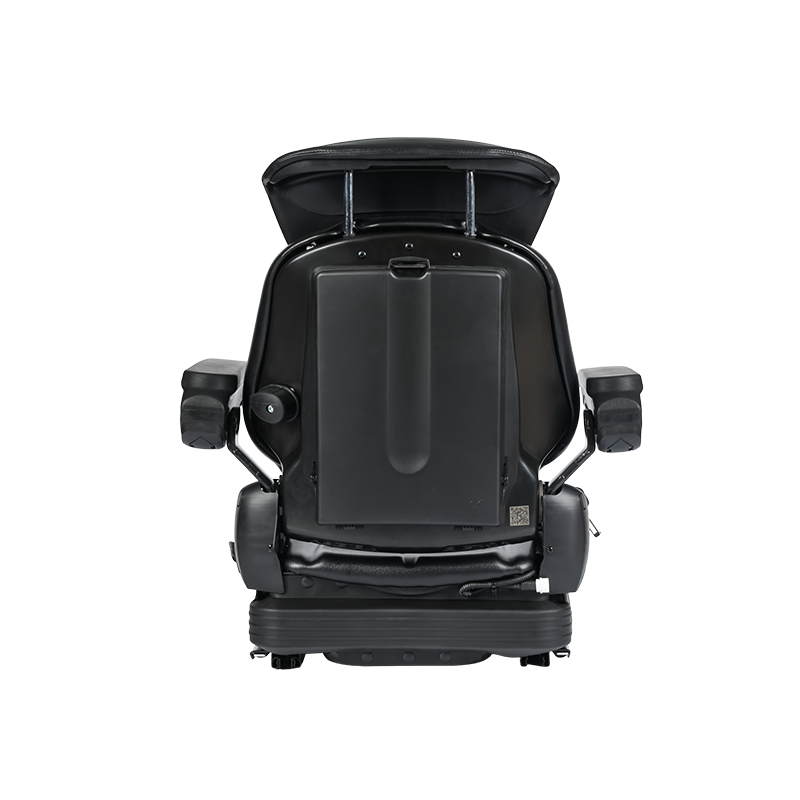 BF16MCD EN13490 IT1+IT2 & ISO7096 مقعد تعليق ميكانيكي منخفض المستوى معتمد مزدوجًا وحزام أمان مدمج ومفتاح OPS