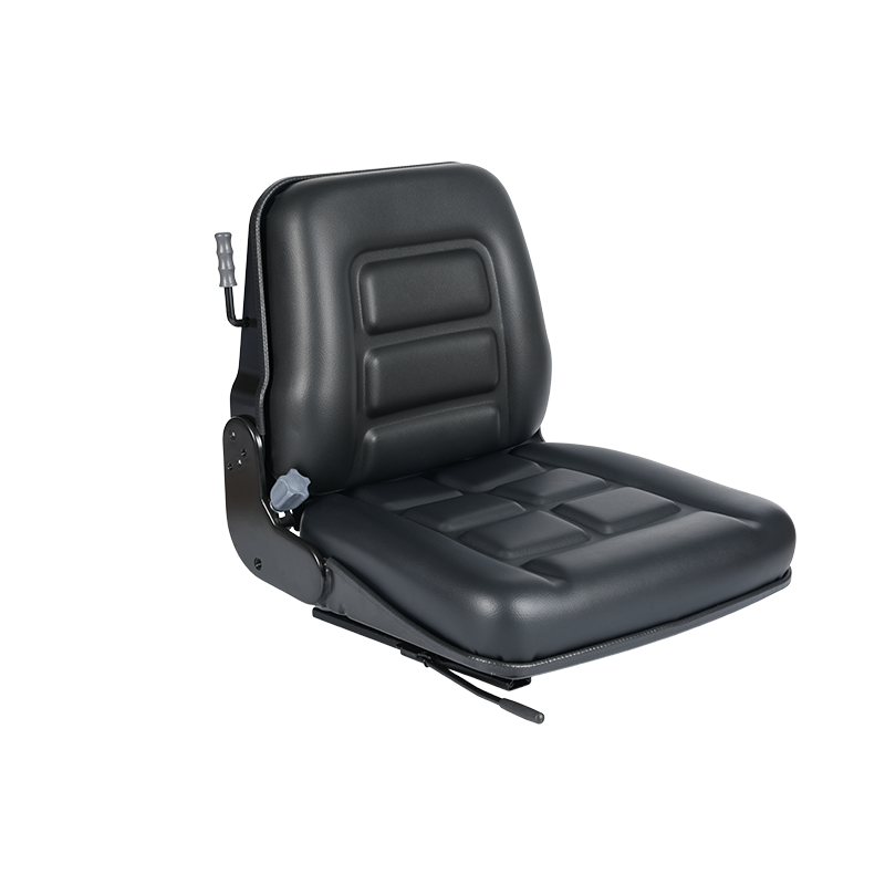 مقعد زراعي قياسي بنظام تعليق PVC أسود BF1-3 للمكابس مع خيار المفتاح الصغير