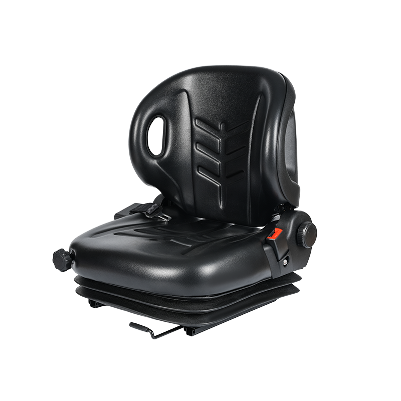 مقعد تعليق ميكانيكي BF2-3 لشاحنات المنصات بسكتة دماغية 40 مم وتركيب عالمي