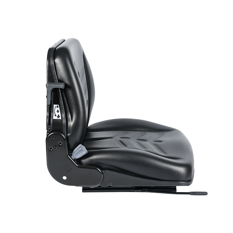 BF8-4 مقعد شبه معلق موثوق به لجرارات سحب المطار مع تعليق ميكانيكي ومسند ظهر بزاوية 15 درجة